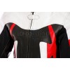 RTX TITAN Red Motorcycle Leather Race Jacket